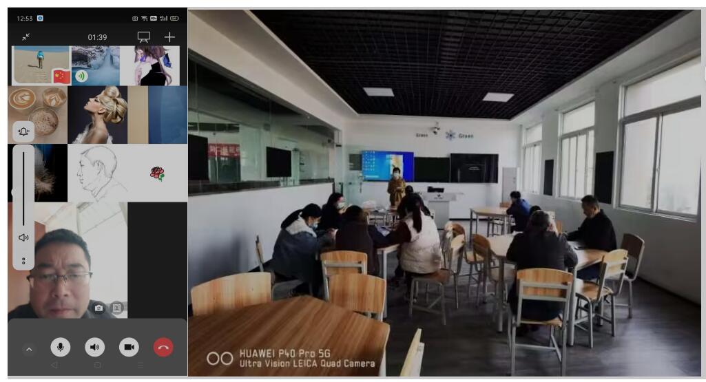 疫情防控莫放松，教学质量不下降，线上线下同步会议进行中——电气工程系召开线上会议
