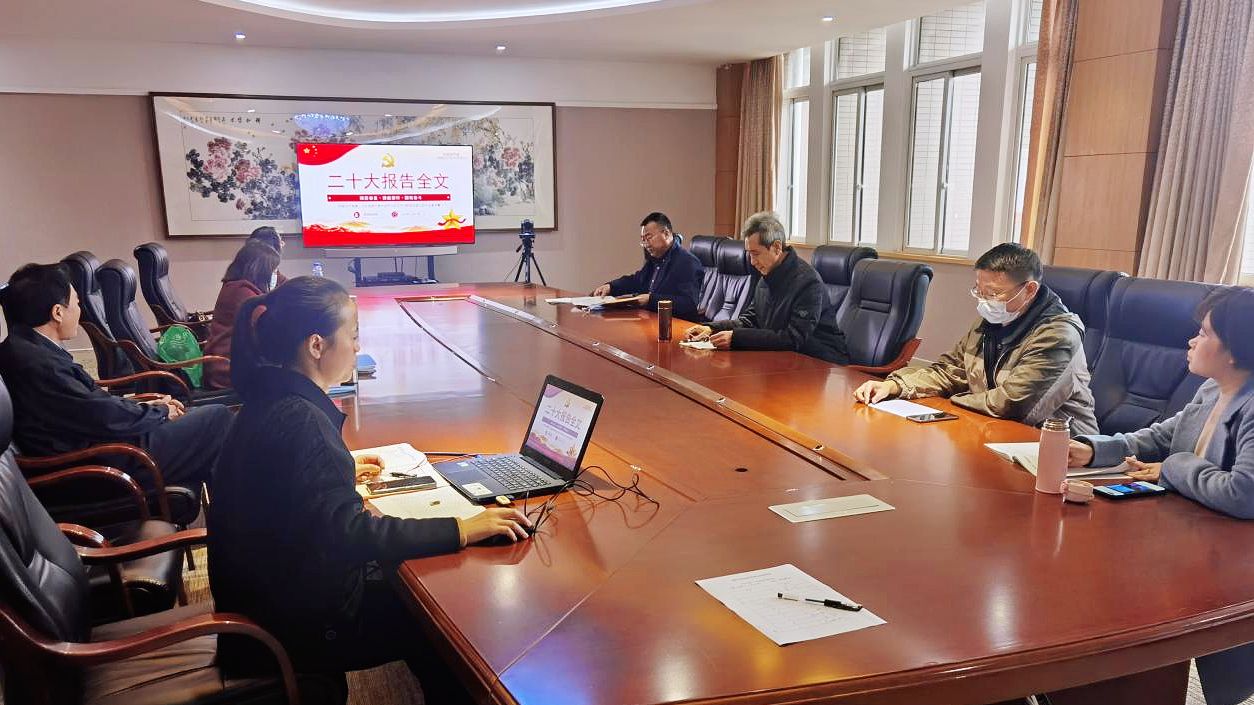 学院召开“喜迎二十大，奋进新时代”统战成员座谈会
